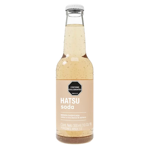SODA HATSU UVA BLANCA & ROMERO 300 ML