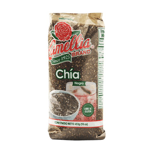 CHIA NEGRA CAMELLIA 453 GR