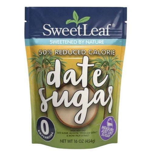 SWEETLEAF DATE SUGAR 50 REDUCED CALORIE 16 OZ