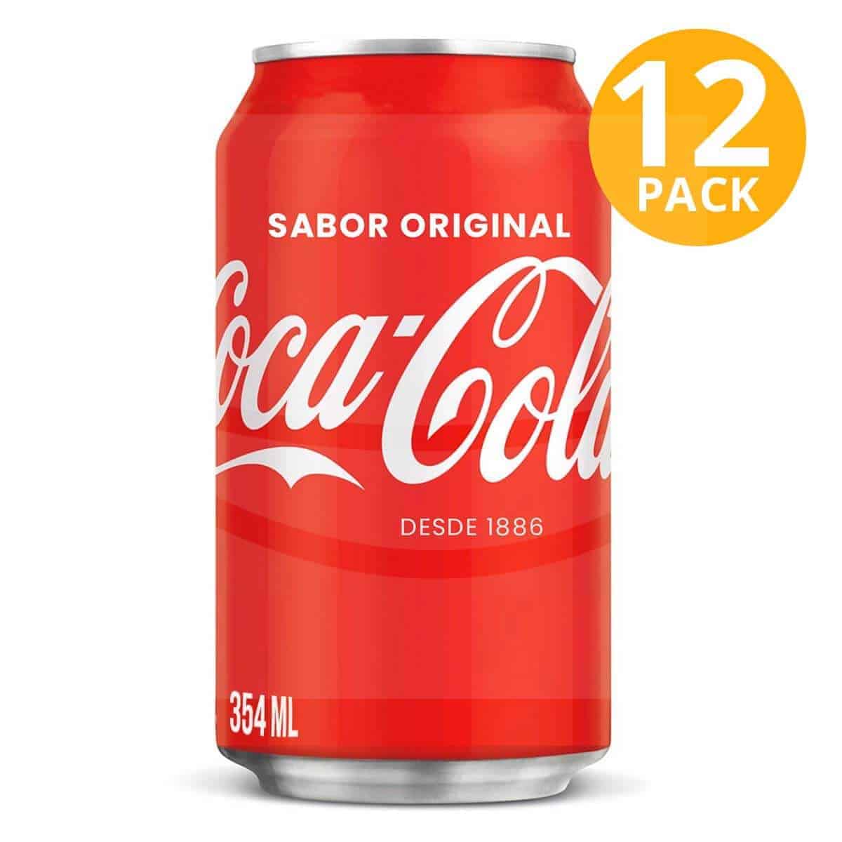 SODA COCA COLA REGULAR LATA 12 PACK