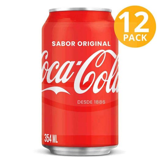 SODA COCA COLA REGULAR LATA 12 PACK