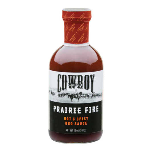 COWBOY BRAND SALSA PARA BARBACOA PRAIRIE FIRE 18 OZ
