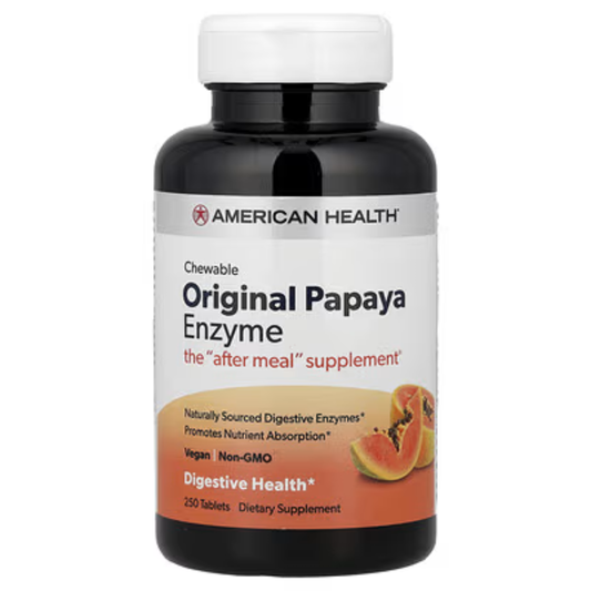 ENZIMAS DE PAPAYA AMERICAN HEALTH 250 UND