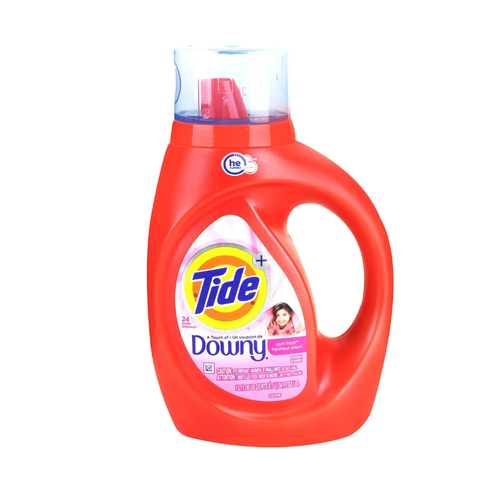 DETERGENTE LIQUIDO TOQUE DE DOWNY TIDE 34 OZ