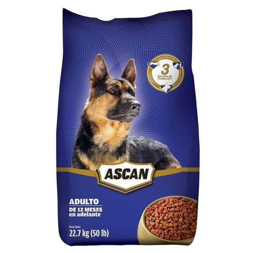 COMIDA PARA PERROS ASCAN ADULTO RAZAS MEDIANA Y GRANDES 1.0 K
