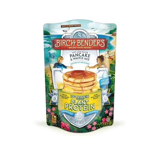 BIRCH BENDERS PLANT PROTEIN PANCAKE AND WAFFLE MIX 14 OZ
