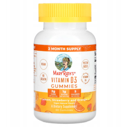 MARYRUTHS VITAMIN D3 GUMMIES  LIMON FRESA Y NARANJA