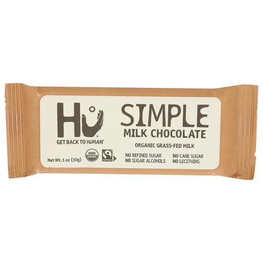 BARRA DE CHOCOLATE HU ORGANICA SIMPLE