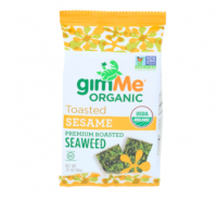 GIMME ORGANIC ROASTED SESAME SEAWEED SNACK 0.35 OZ