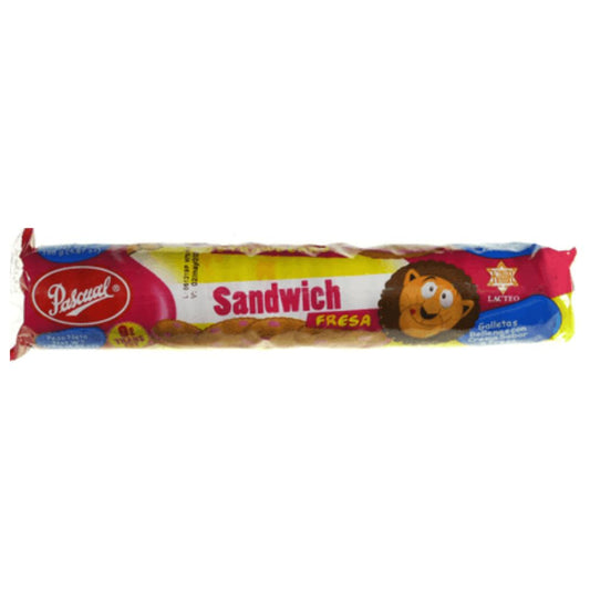 GALLETAS SANDWICH DE FRESA PASCUAL 127 GR