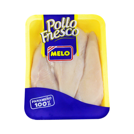 FILETE DE PECHUGA DE POLLO FRESCO MELO BANDEJA 1.2 - 1.9 LBS APROX.
