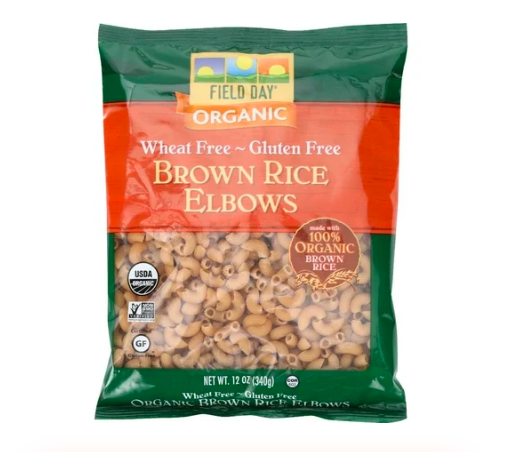 ORGANIC BROWN RICE ELBOW MACARONI FIELD DAY