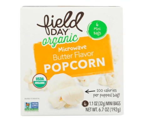 FIELD DAY MICROWAVE BUTTER POPCORN