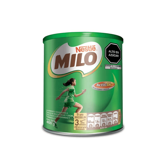 MILO SABOR CHOCOLATE 400 G