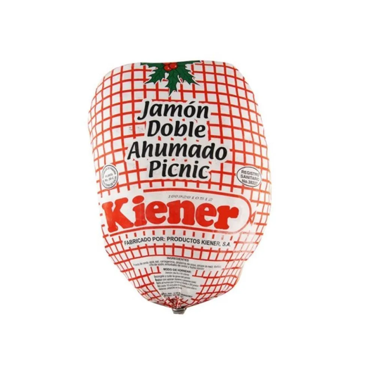 JAMON DOBLE AHUMADO PICNIC KIENER 4.08 A 5.21 KILO