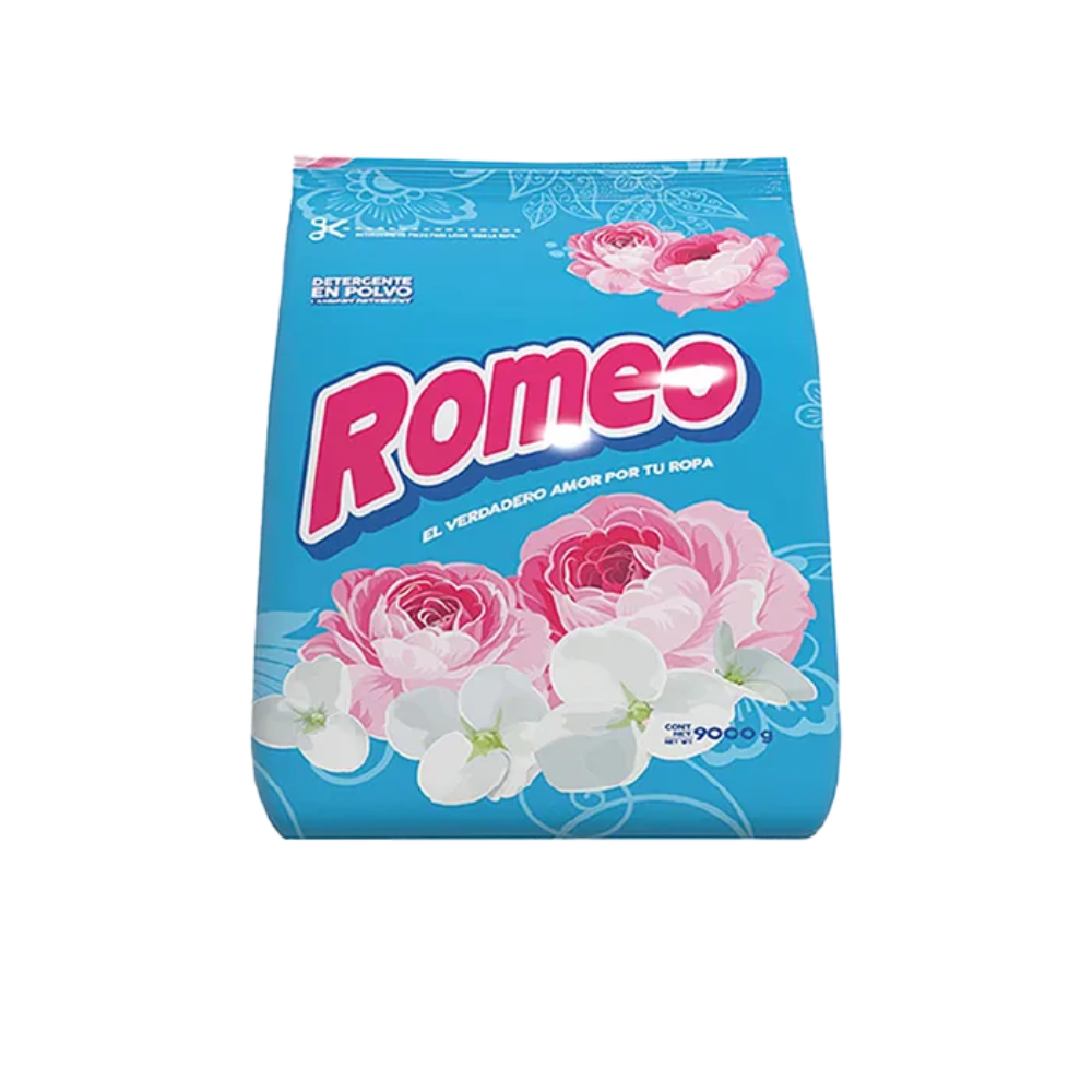 DETERGENTE EN POLVO ROMEO 9000 GR