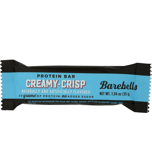BAREBELLS PROTEIN SNACKS BARRAS CREMOSAS CRUJIENTES