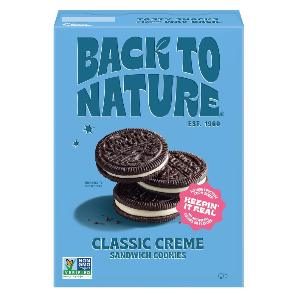 BACK TO NATURE CLASSIC CREME COOKIES