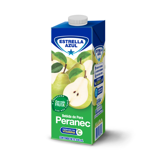 BEBIDA DE PERA  CON MAS FRUTA 946 ML