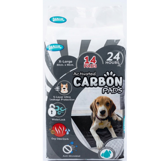 PADS DARWIL  CARBON ACTIVADO 14 UND
