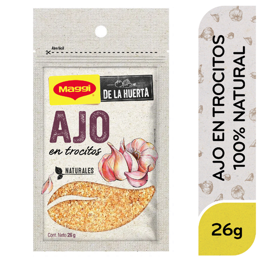 MAGGI DE LA HUERTA AJO TROCITOS 26 GRS