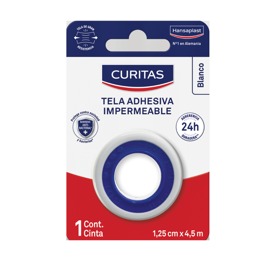 CURITAS ESPARADRAPO 1.25CX4.5 cm