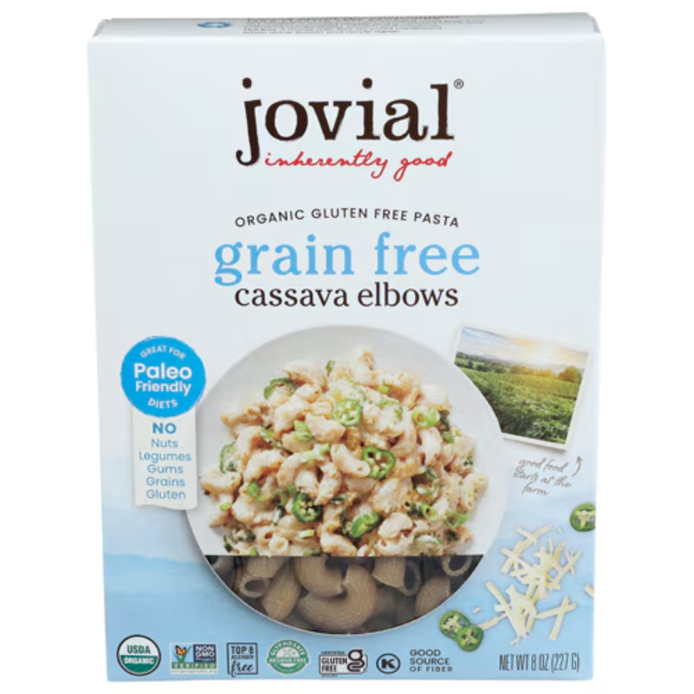 JOVIAL PASTA ORGÁNICA SIN GRANOS Y LIBRE DE GLUTEN