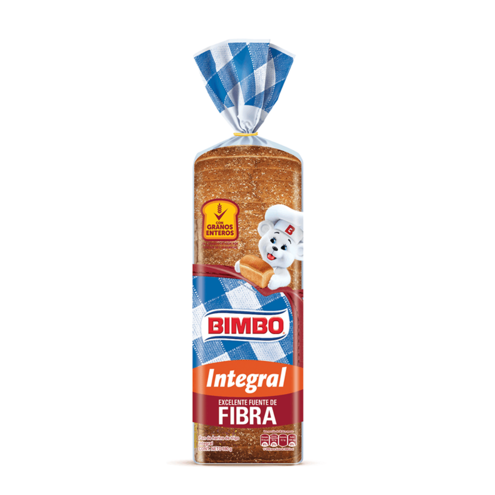 PAN BIMBO MOLDE INTEGRAL  590 GR