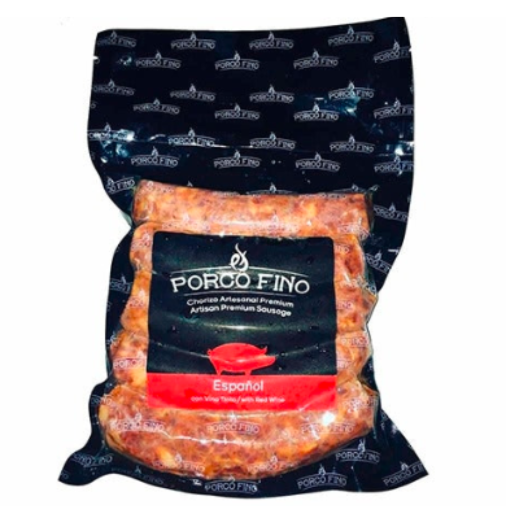 CHORIZO ESPANOL AL VINO PORCO FINO 450 GR