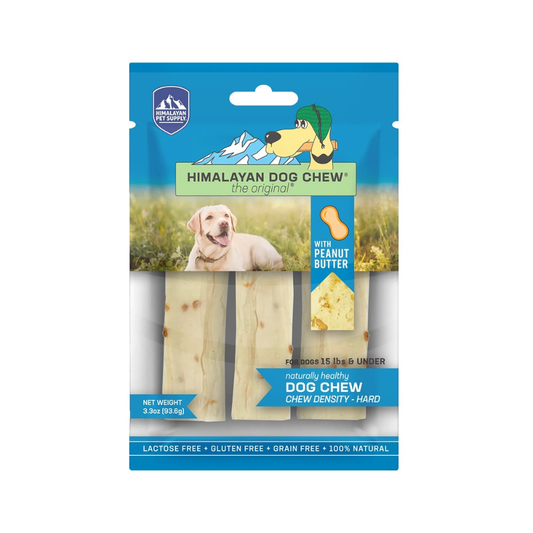 HIMALAYAN SNACKS PARA PERRO CHEW PEANUT BUTTER LARGE 3 .3 OZ