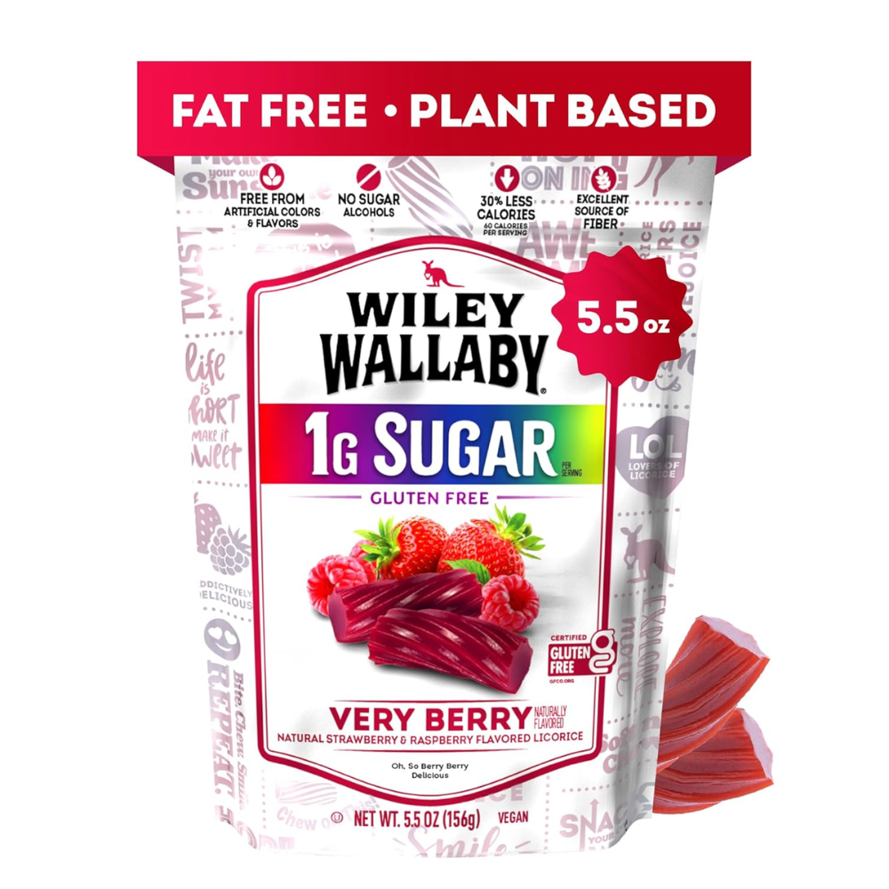 WILEY WALLABY 1G SUGAR VERY BERRY 156 GRS