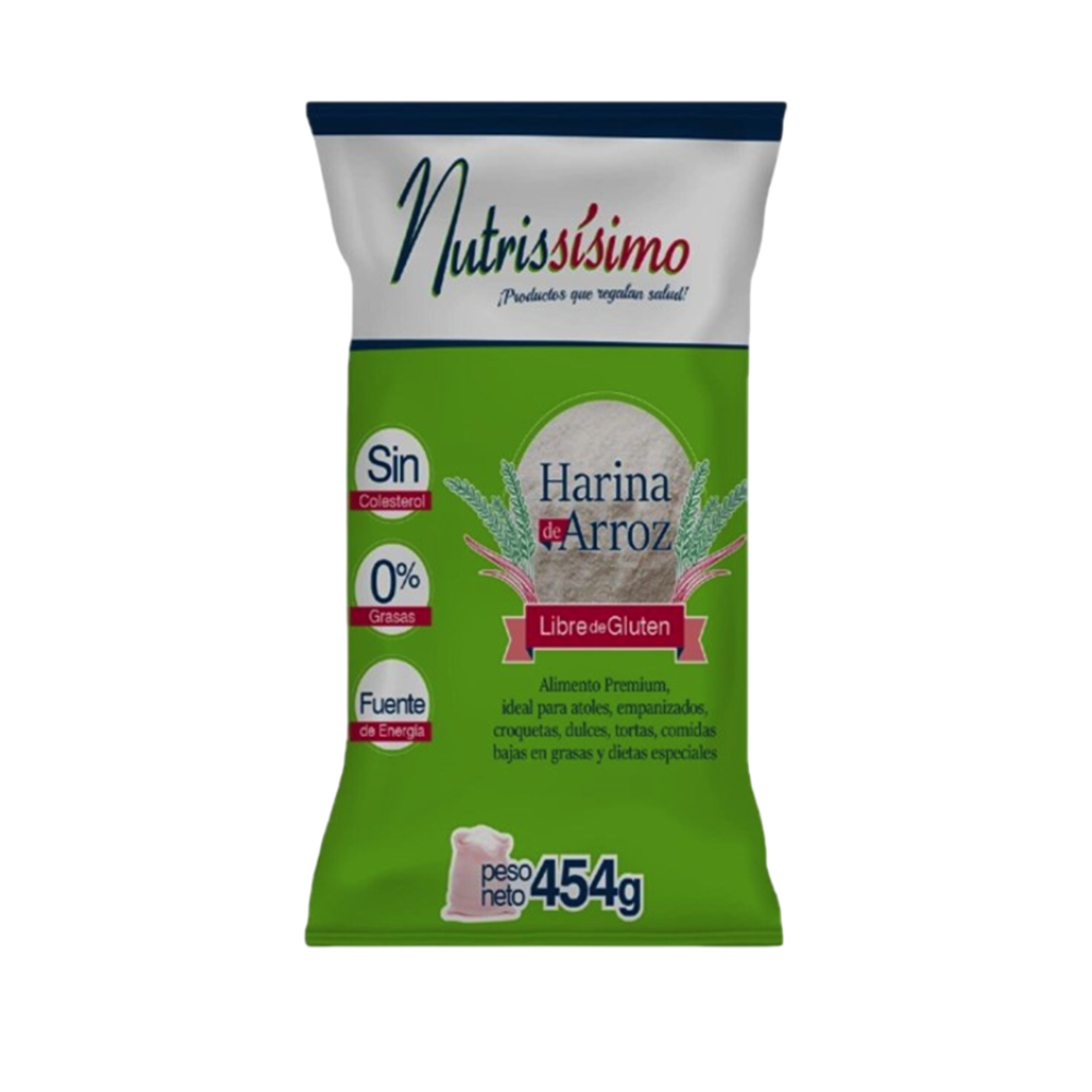 HARINA DE ARROZ NUTRISSISIMO 454 GRS