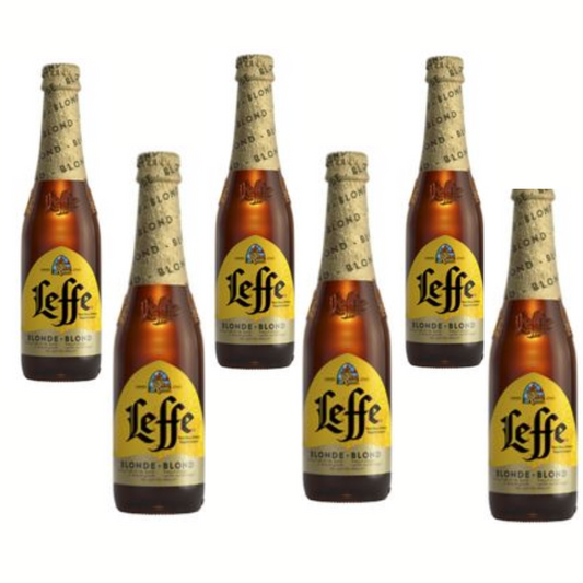 CERVEZA LEFFE BLONDE BOTELLA