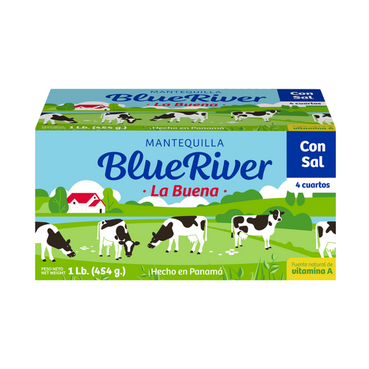 MANTEQUILLA BLUE RIVER EN BARRA 1 LB