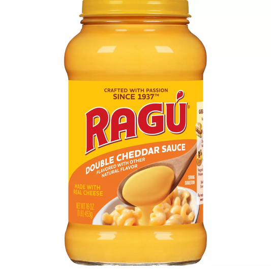 RAGU DOUBLE CHEDDAR 16 OZ