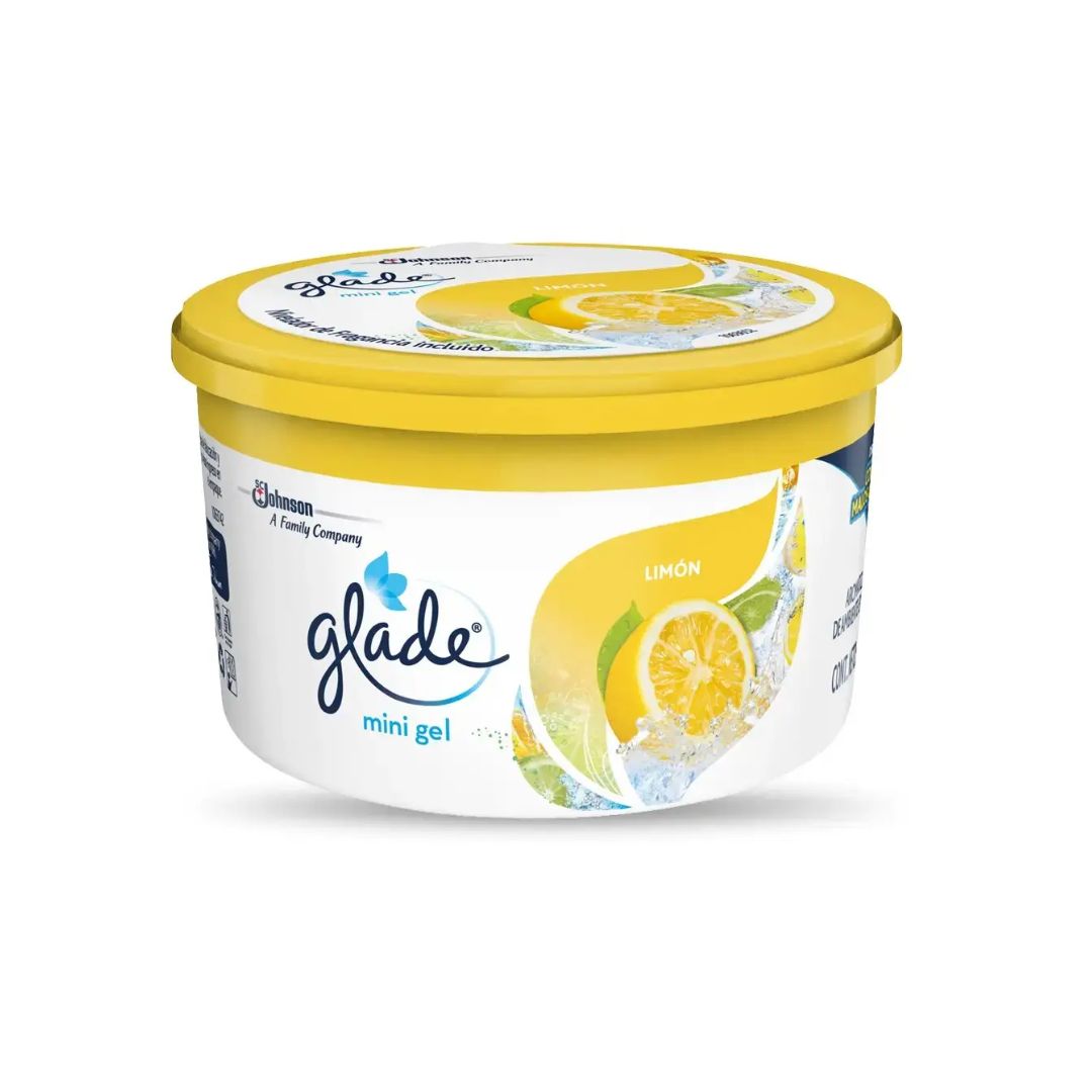 AROMATIZANTE MINI EN GEL DE GLADE 70G FRAGANCIA LIMON