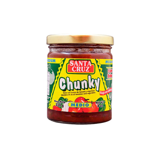 SANTA CRUZ SALSA CHUNKY MED. 230G