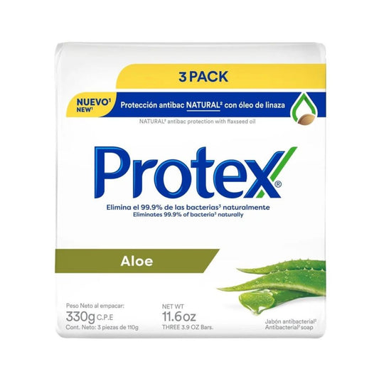JABON PROTEX ALOE 3PACK