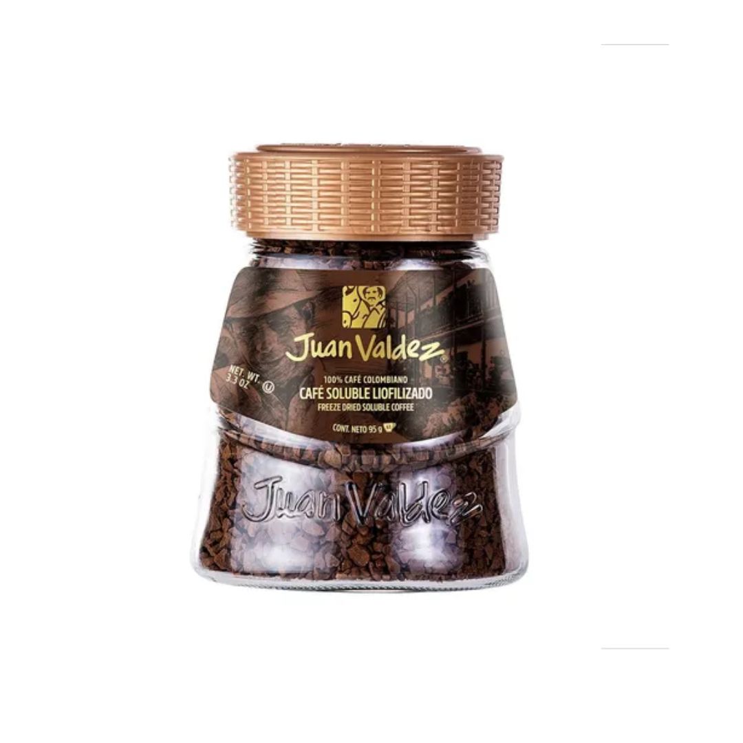 CAFE JUAN VALDEZ LIOFILIZADO REGULAR INSTANTANEO 95G