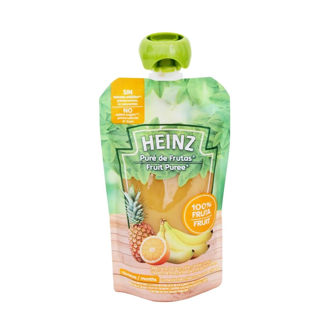 HEINZ COLADO 100% PURE DE FRUTAS FLEX 105 GR
