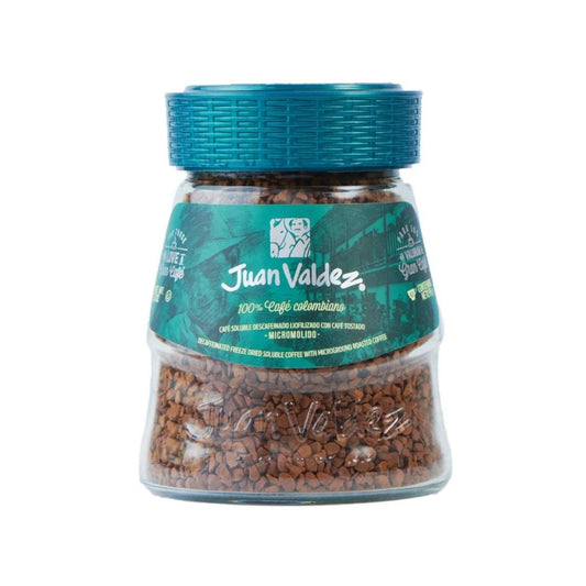 CAFE JUAN VALDEZ LIOFILIZADO DESCAFEINADO 95G