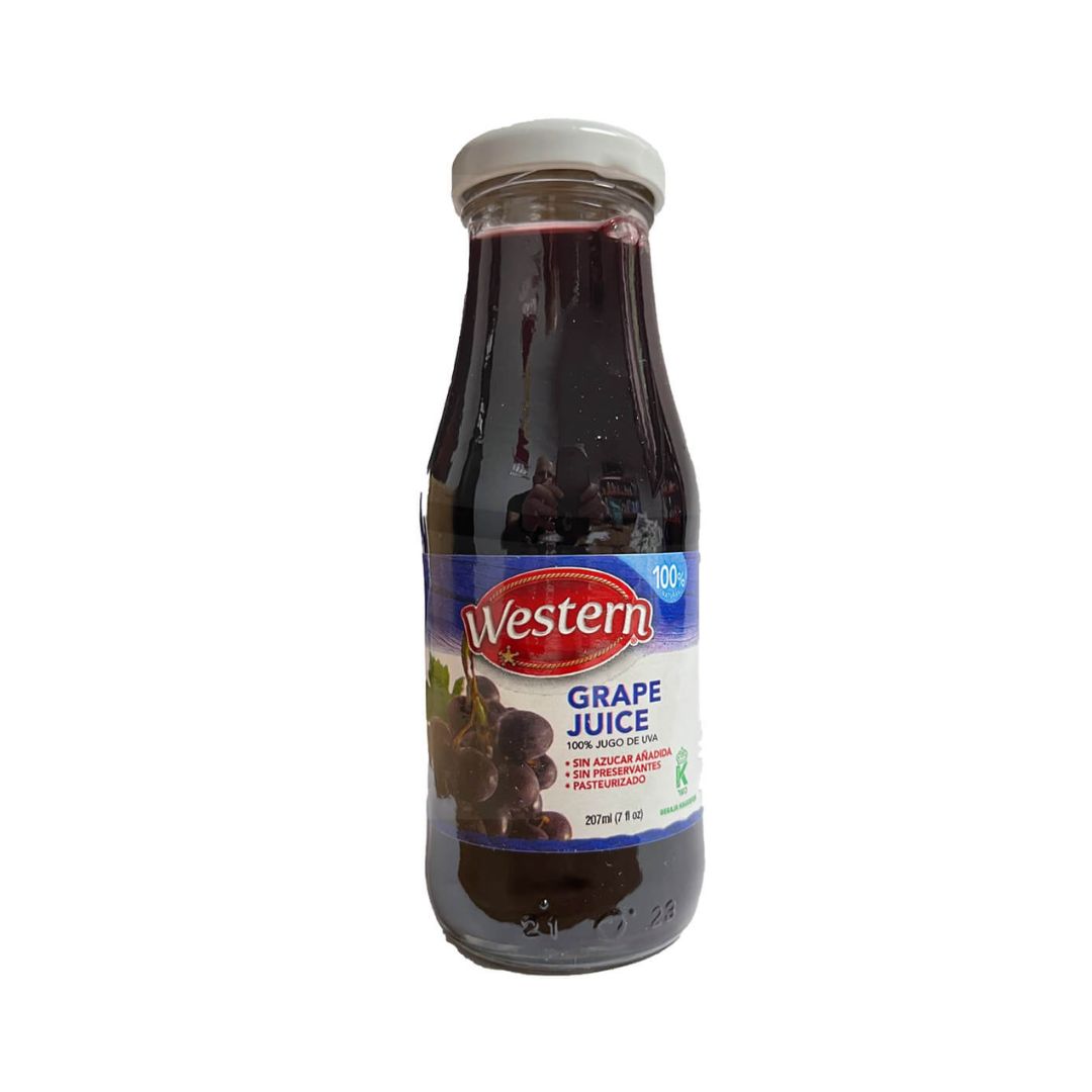 JUGO DE UVA WESTERN 7 OZ