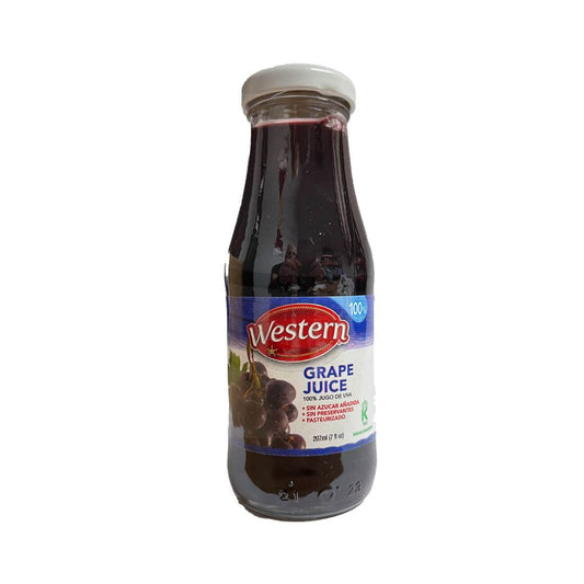 JUGO DE UVA WESTERN 7 OZ
