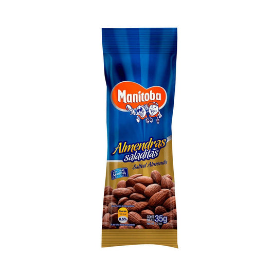 MANITOBA ALMENDRAS SALADITAS 35G