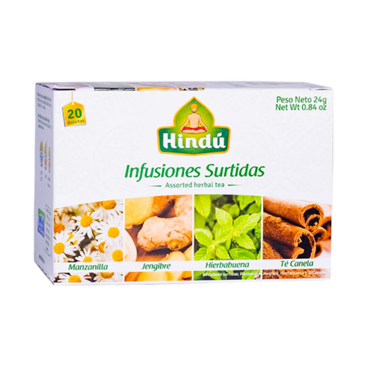 HINDU TE INFUSION SURTIDAS 20 SOBRES