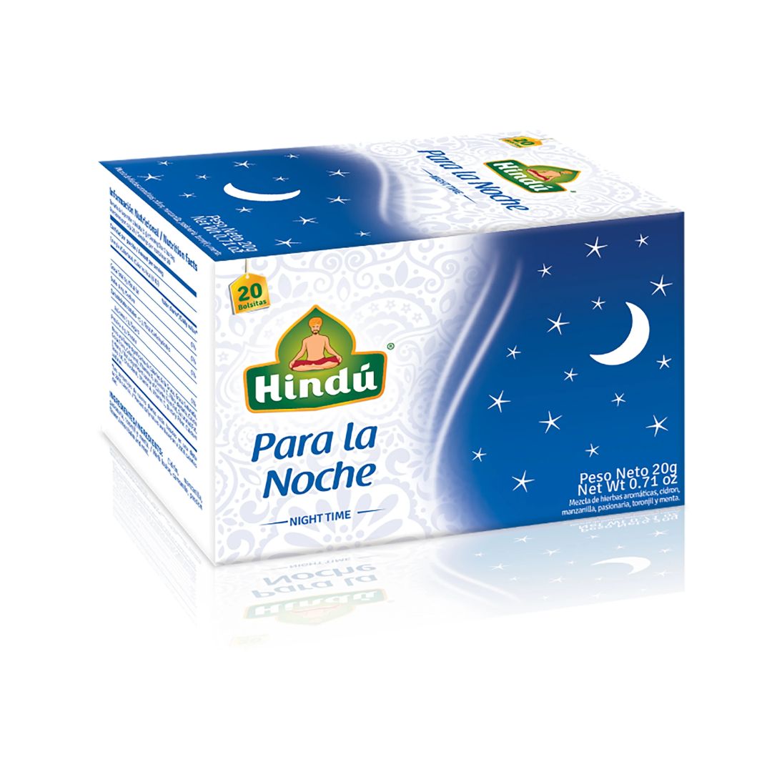 HINDU TE SALUDABLE PARA LA NOCHE 20 SOBRES
