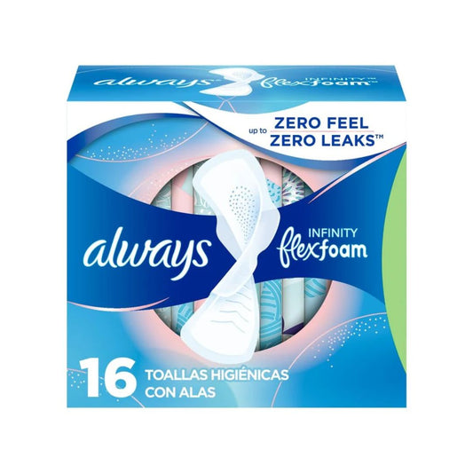 ALWAYS INFINITY SUPER 16 TOALLAS
