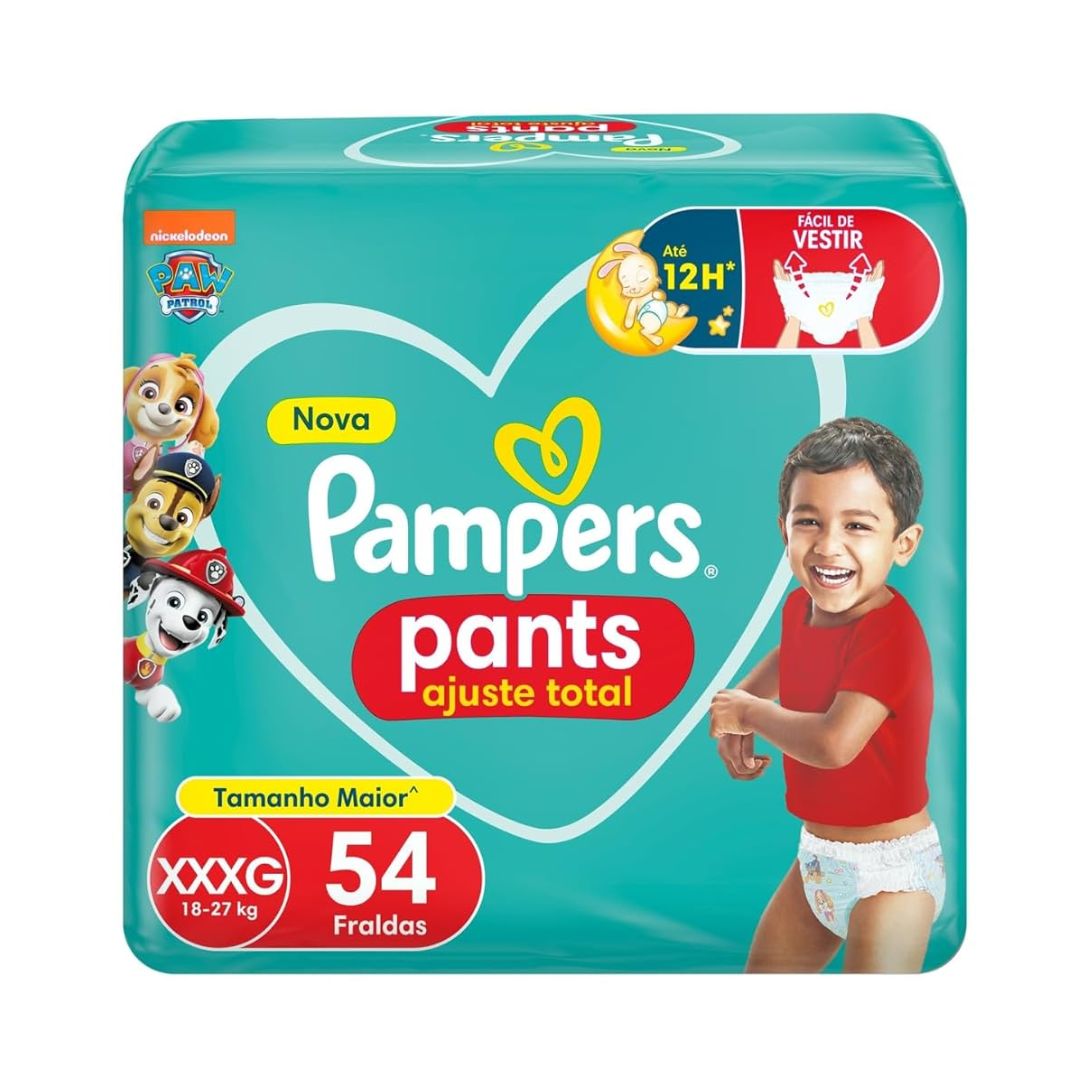 PAMPERS PANTS PC XXXG 54 PADS
