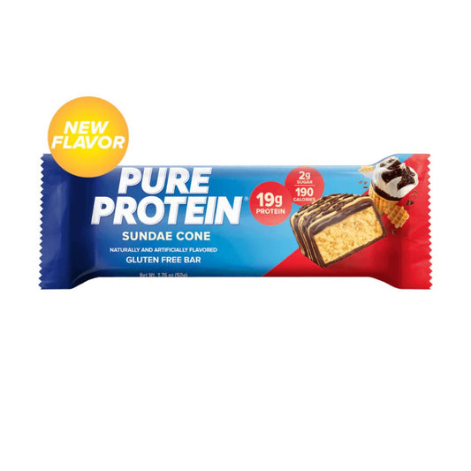 PURE PROTEIN SUNDAE CONE GLUTEN FREE BAR