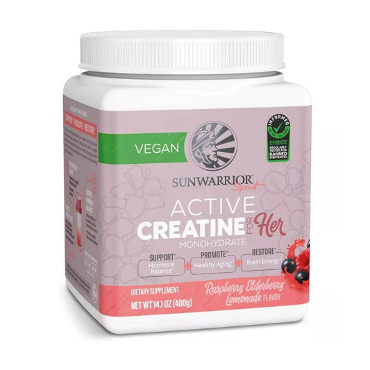 SUNWARRIOR ACTIVE CREATINE RASPBERRY LEMONADE 400 GR